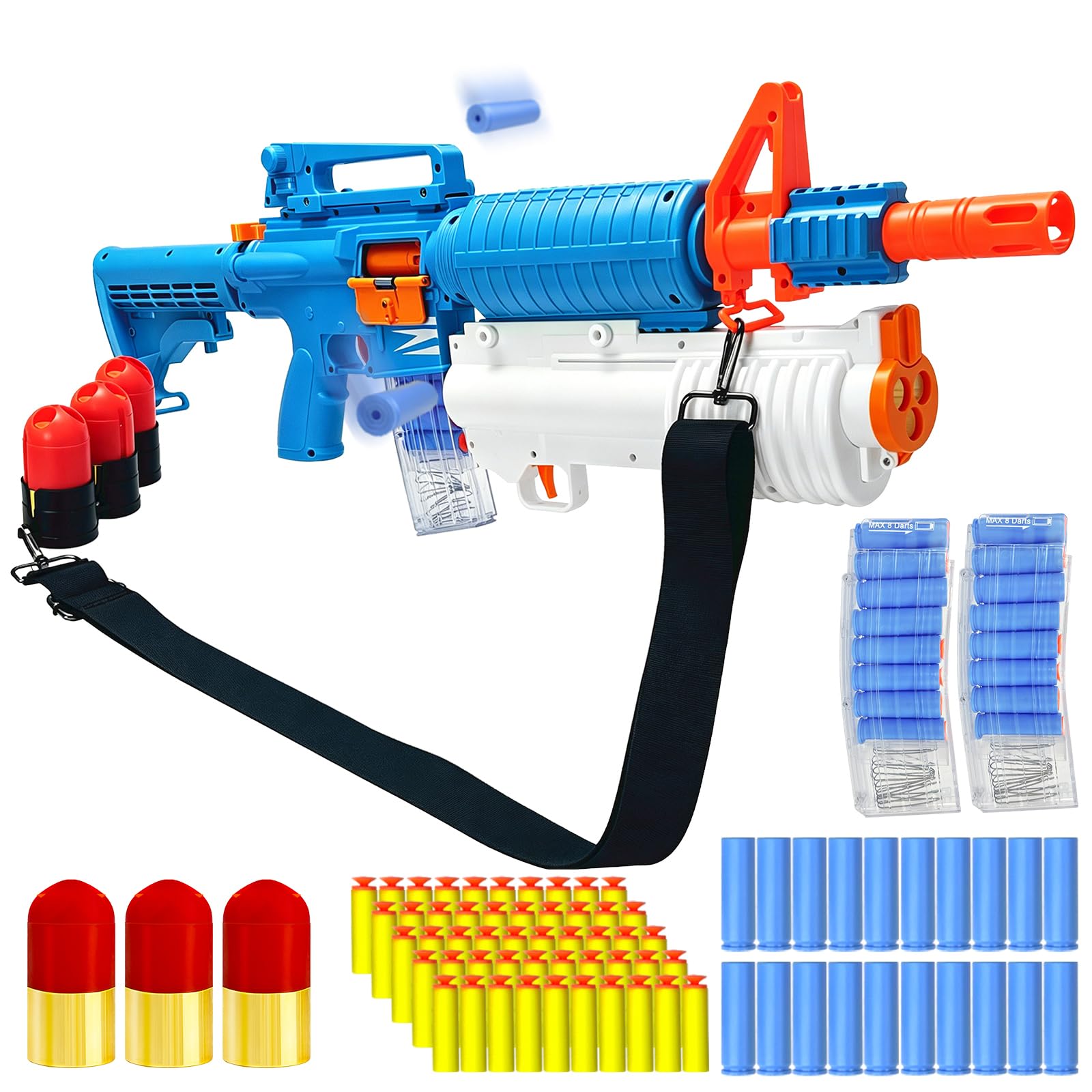 Amazon.com: ZONZTER Toy Gun Shell Ejecting Electric Soft Bullet